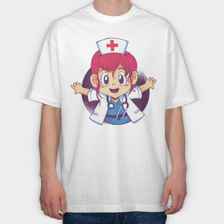 Doctor Joy, Tricou Oversize Barbati (Unisex)