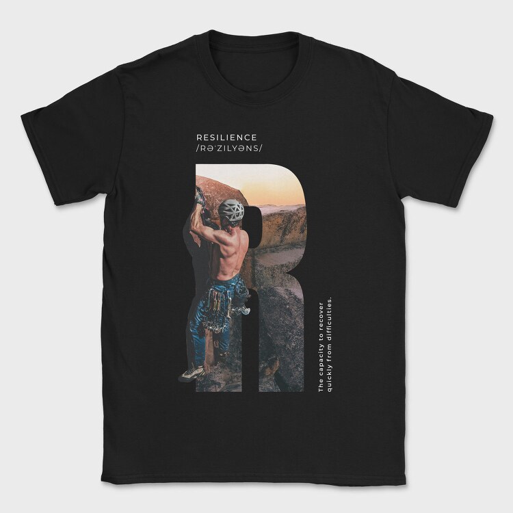 Resilience, Tricou Barbati (Unisex)