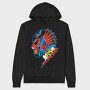 Eagle Eye Thunder, Hanorac Oversize Barbati (Unisex)