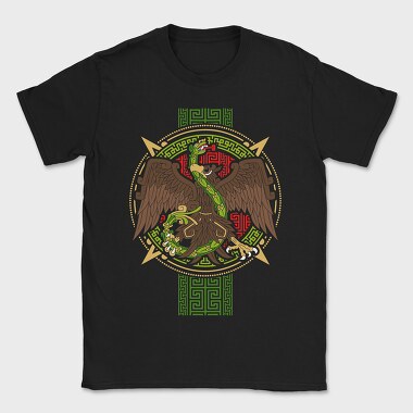 Eagle Serpent Symbol, Tricou Barbati (Unisex)