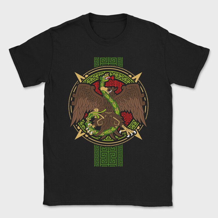 Eagle Serpent Symbol, Tricou Barbati (Unisex)