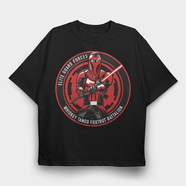 Elite Guard Forces, Tricou Oversize Barbati (Unisex)
