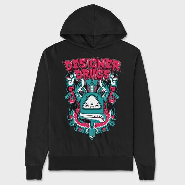Er Drugs 1, Hanorac Oversize Barbati (Unisex)
