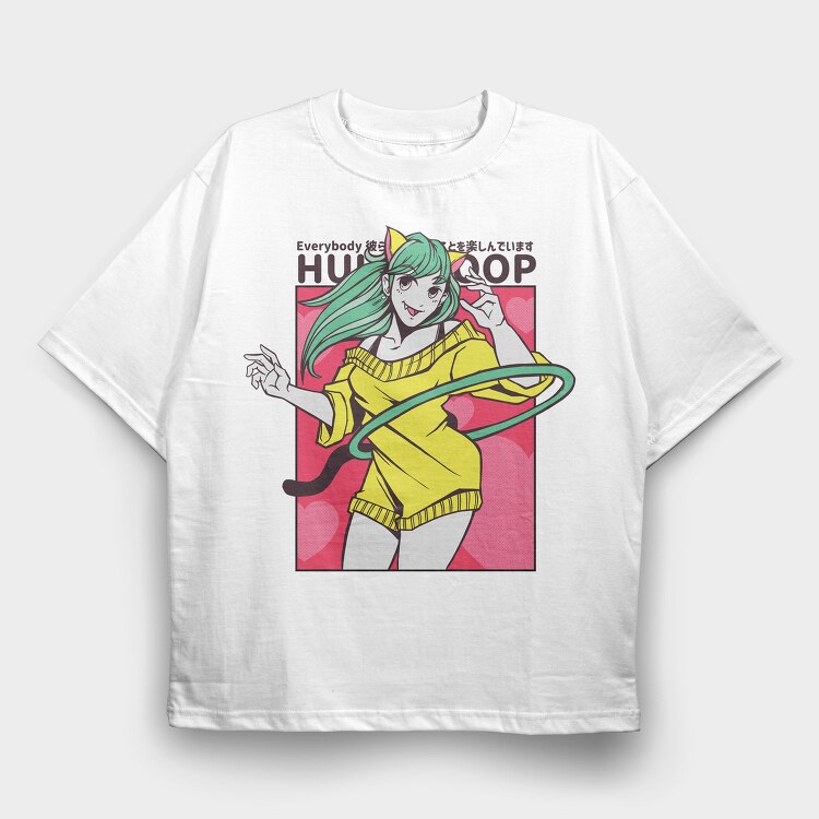 Everybody Hoop, Tricou Oversize Barbati (Unisex)