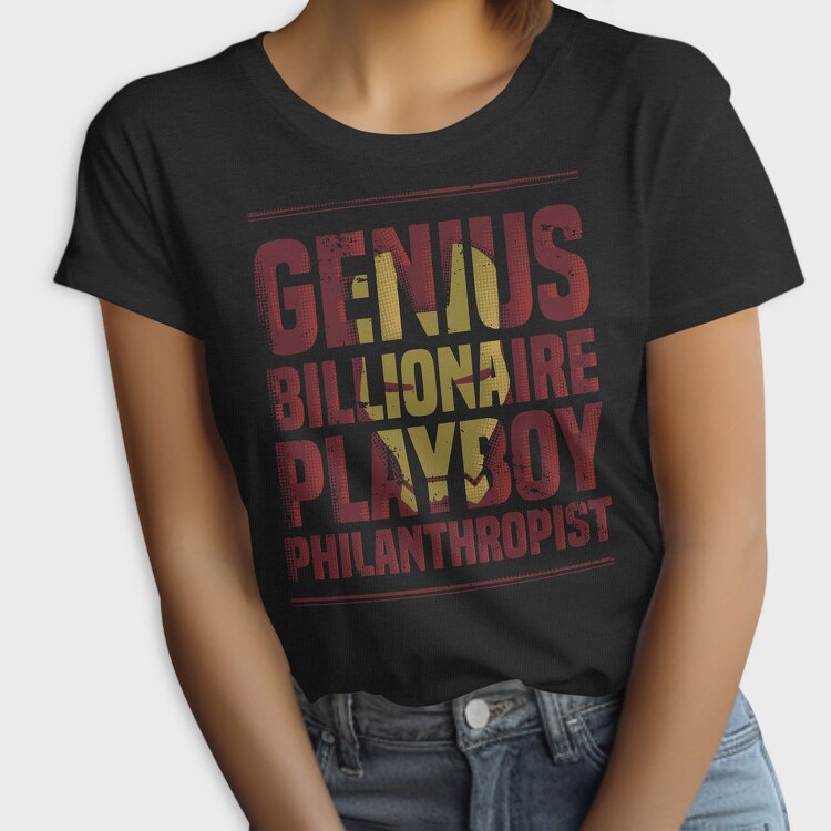 Genius Billionaire Playboy, Tricou Femei