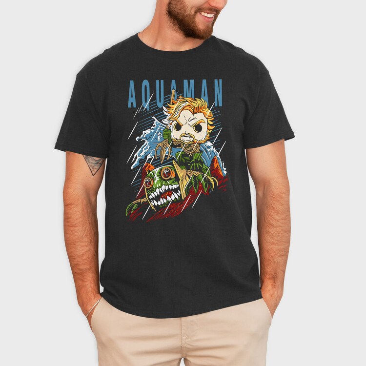 Aquaman Jungle, Tricou Barbati (Unisex)