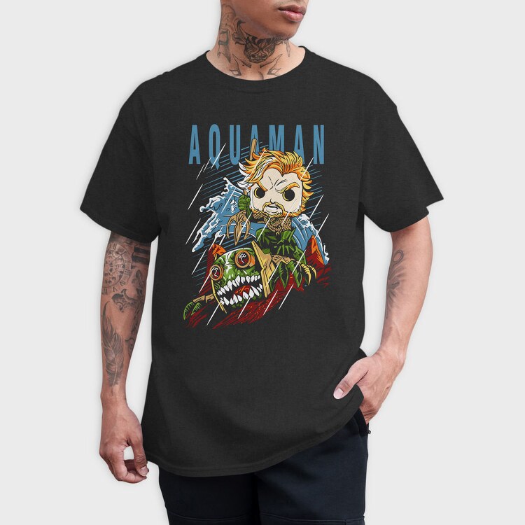 Aquaman Jungle, Tricou Barbati (Unisex)