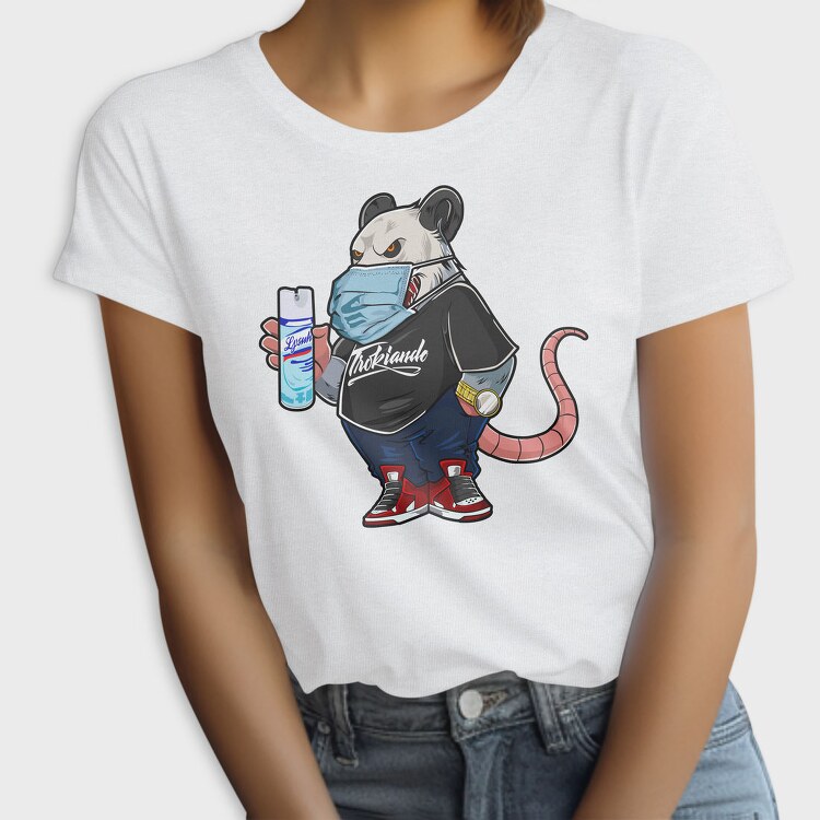 Panda Spray Mask, Tricou Femei