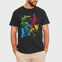 Superheroes Splash, Tricou Barbati (Unisex)