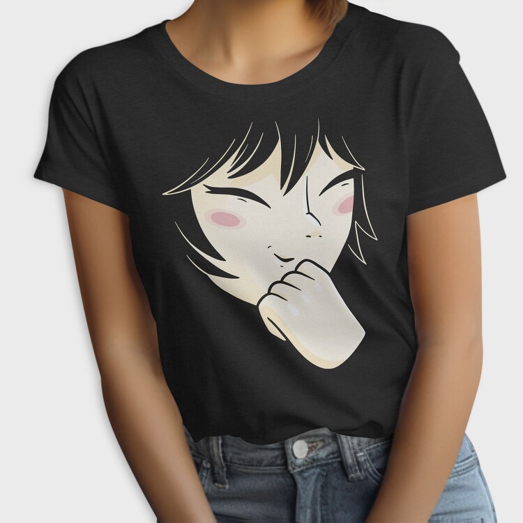 Crying Anime Boy, Tricou Femei