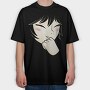 Crying Anime Boy, Tricou Oversize Barbati (Unisex)