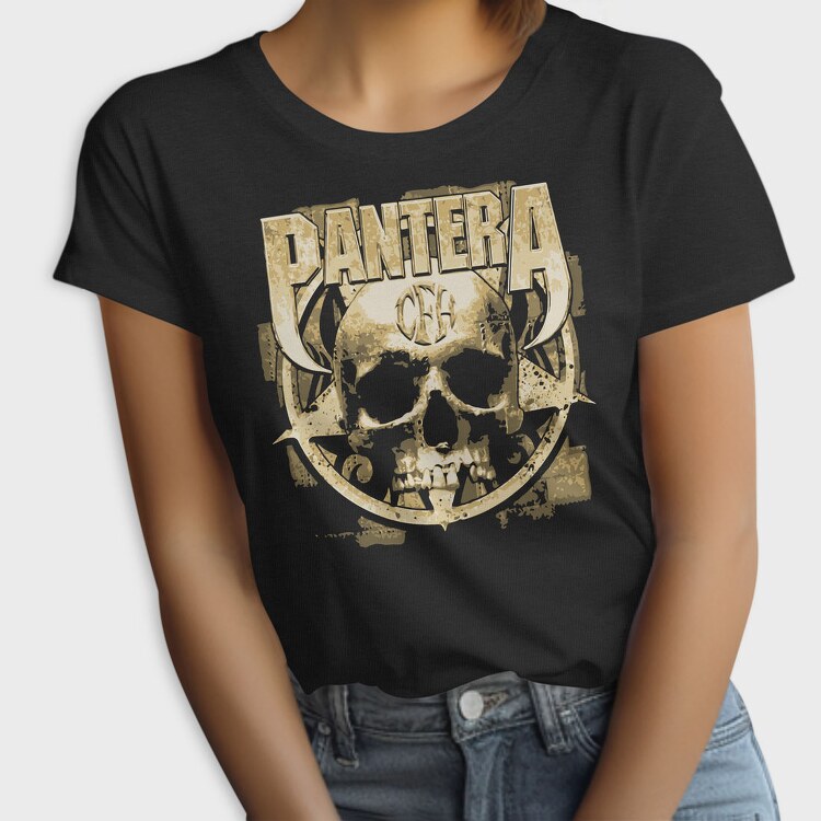 Pantera Skull, Tricou Femei