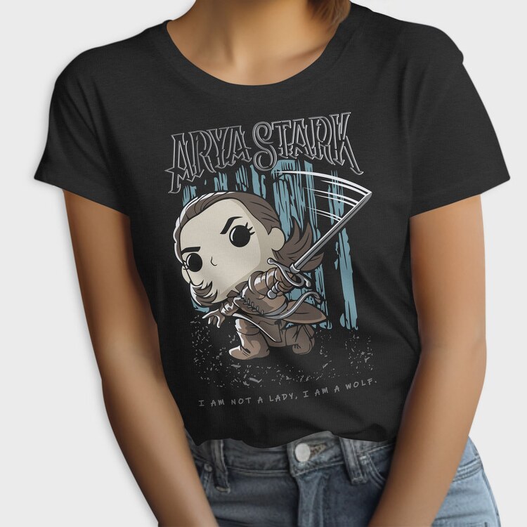 Arya Stark Wolf, Tricou Femei