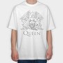 Royal Crown Emblem, Tricou Oversize Barbati (Unisex)
