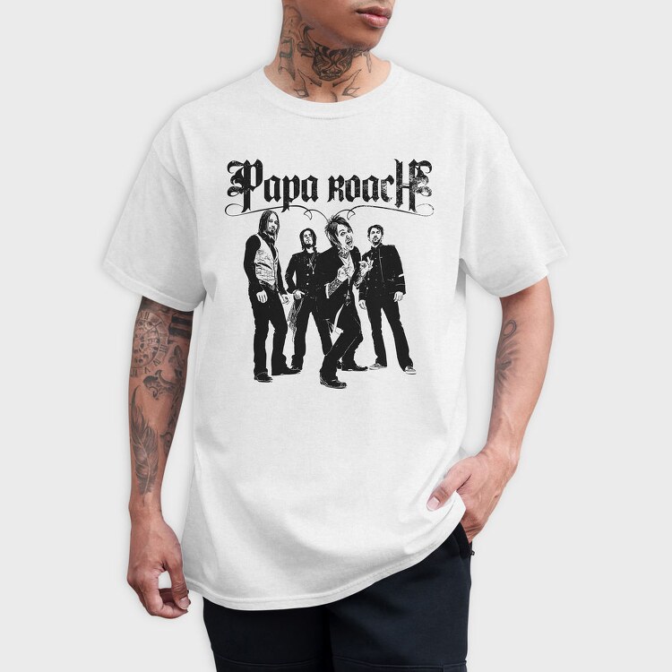 Papa Roach Rockers, Tricou Barbati (Unisex)