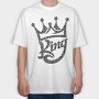 Royal Crown King, Tricou Oversize Barbati (Unisex)
