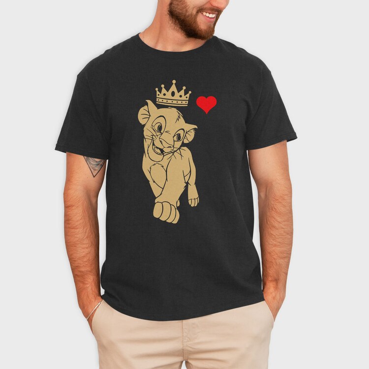 Royal Cub Love, Tricou Barbati (Unisex)