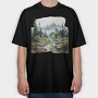 Mountain Stream Peace, Tricou Oversize Barbati (Unisex)