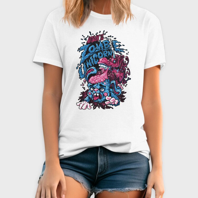 Attack Of The Tombicorn, Tricou Barbati (Unisex)