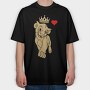 Royal Cub Love, Tricou Oversize Barbati (Unisex)