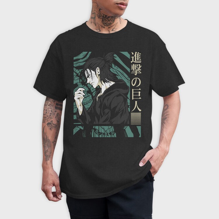 Attack On Titan Emblem, Tricou Barbati (Unisex)