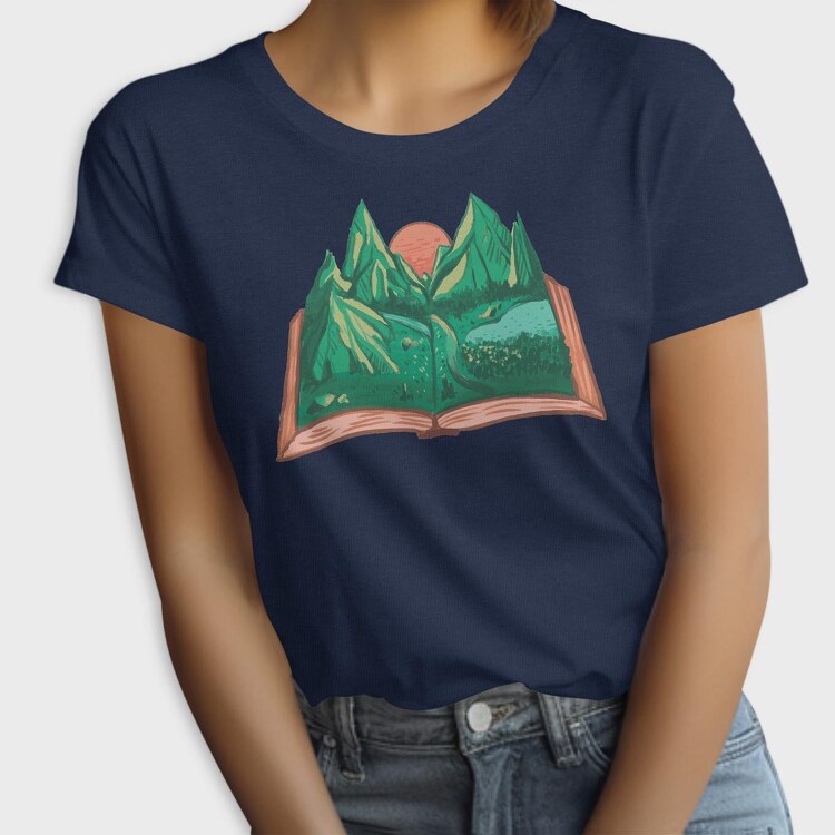 Nature Book, Tricou Femei