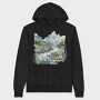 Mountain Summer Blooms, Hanorac Oversize Barbati (Unisex)