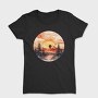 Mountain Sunset Birds, Tricou Femei