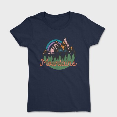 Mountain Vibes Life, Tricou Femei