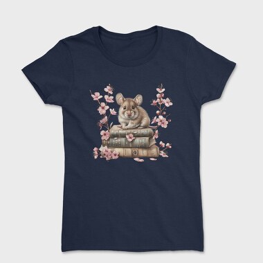 Mouse Books Blossoms, Tricou Femei