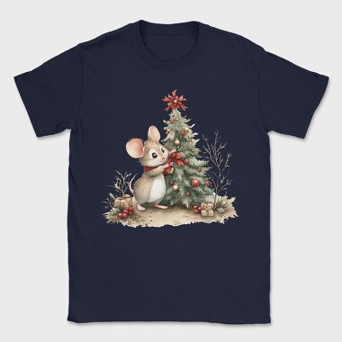 Mouse Christmas Tree, Tricou Barbati (Unisex)