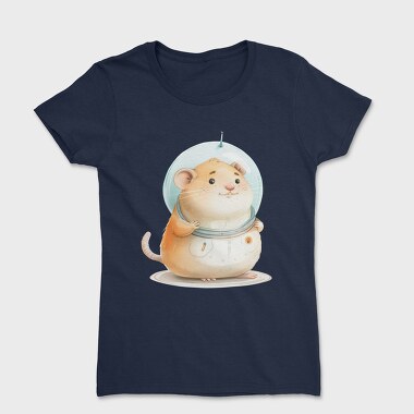Mouse In Space Helmet, Tricou Femei