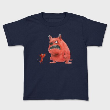 Mouse Vs Monster, Tricou Copii