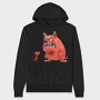 Mouse Vs Monster, Hanorac Oversize Barbati (Unisex)