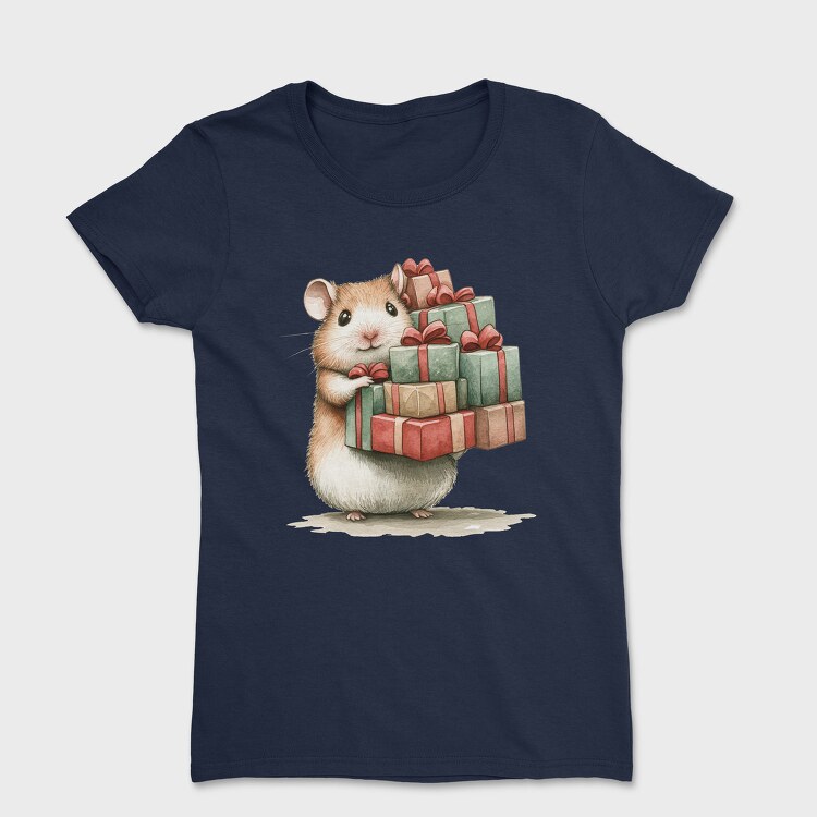 Mouse With Gifts, Tricou Femei