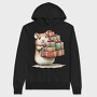 Mouse With Gifts, Hanorac Oversize Barbati (Unisex)