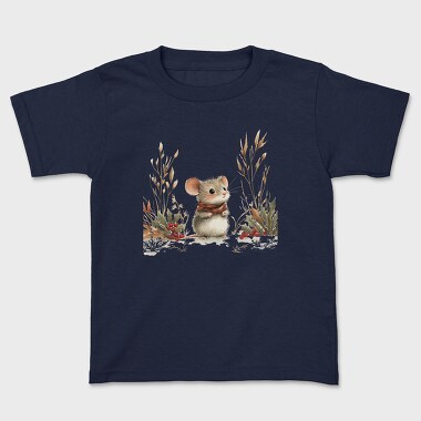 Mouse With Scarf, Tricou Copii