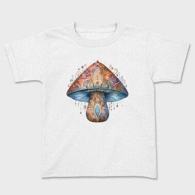 Mushroom Artwork, Tricou Copii