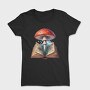 Mushroom Book Art, Tricou Femei