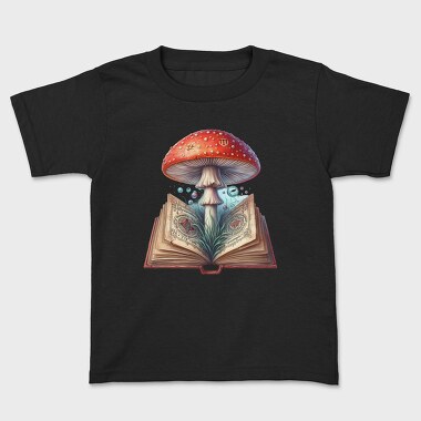 Mushroom Book Art, Tricou Copii