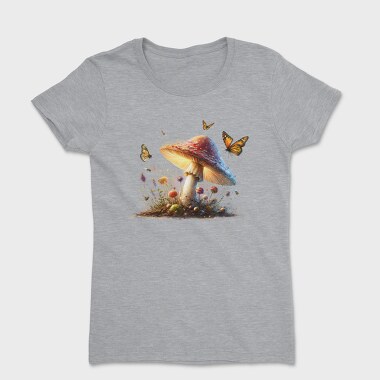 Mushroom Butterfly Magic, Tricou Femei