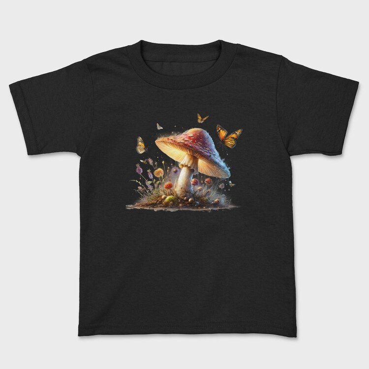 Mushroom Butterfly Magic, Tricou Copii