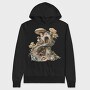 Mushroom Cave House, Hanorac Oversize Barbati (Unisex)