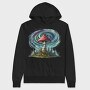 Mushroom Cloud Swirls, Hanorac Oversize Barbati (Unisex)