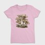 Mushroom Cluster Vintage, Tricou Femei