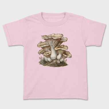 Mushroom Cluster Vintage, Tricou Copii