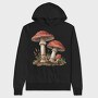 Mushroom Dreams, Hanorac Oversize Barbati (Unisex)