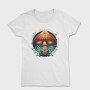 Mushroom Eyes Ornament, Tricou Femei