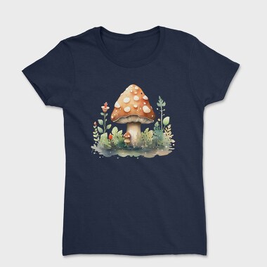 Mushroom Fairy Garden, Tricou Femei