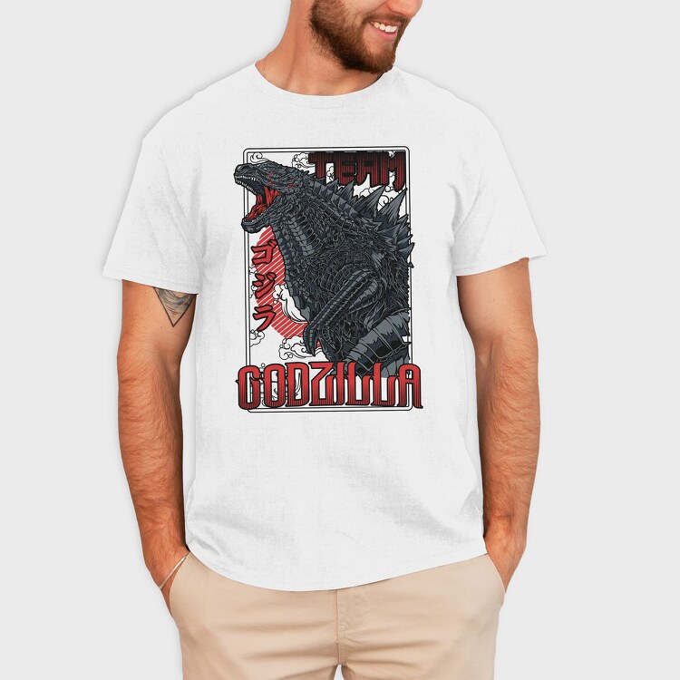 Godzilla Team, Tricou Barbati (Unisex)